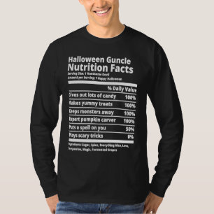 T-shirt Alimentation nutritionnel Guncle Halloween Costume