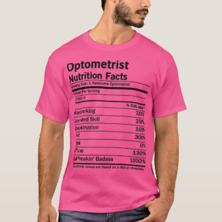 T-shirt Alimentation optométriste 1