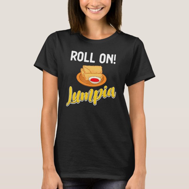 T-shirt Alimentation philippine Lumpia (Devant)