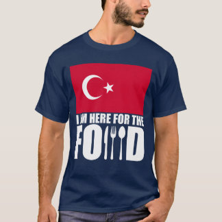 T-shirt Alimentation souvenir voyage Turquie rétro