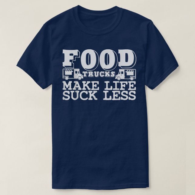 T-shirt Alimentation Trucker Plaisanterie Foodie Panier St (Design devant)