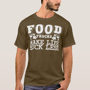 T-shirt Alimentation Trucker Plaisanterie Foodie Panier St