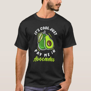 T-shirt Alimentation végane à l'avocat