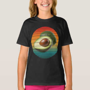 T-shirt Alimentation végétarienne aux fruits d'avocat vint