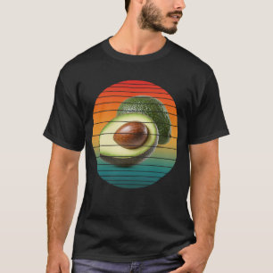 T-shirt Alimentation végétarienne aux fruits d'avocat vint