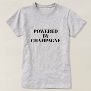 T-SHIRT ALIMENTÉ AU CHAMPAGNE