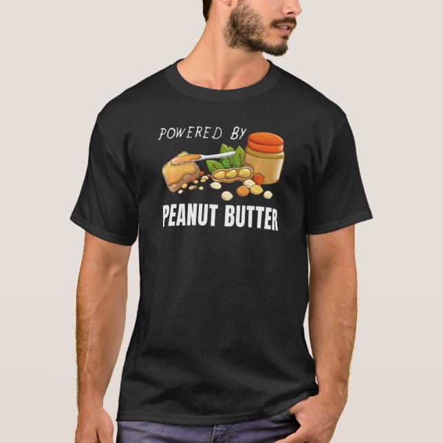T-shirt Alimenté Par Beurre D'Arachide Jelly Graphique Ali (Devant)