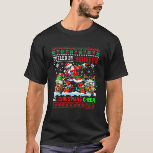 T-shirt Alimenté par Bourbon et Xmas Cheer Sweater Drinker