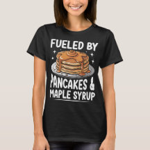 Alimenté Par Des Pancakes Et Du Sirop D'Érable - P