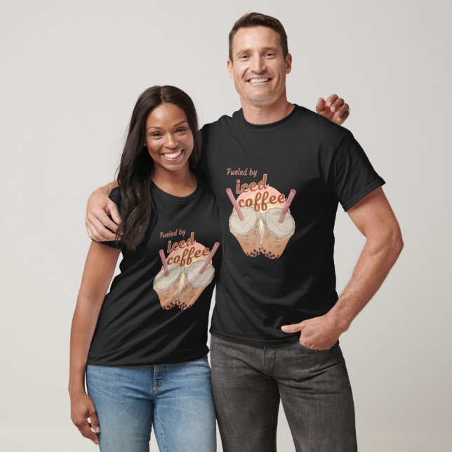 T-shirt alimenté par du café glacé  (Unisexe)