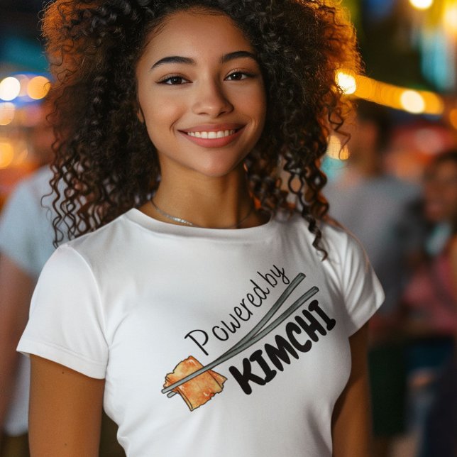 T-shirt Alimenté Par Kimchi (Créateur téléchargé)