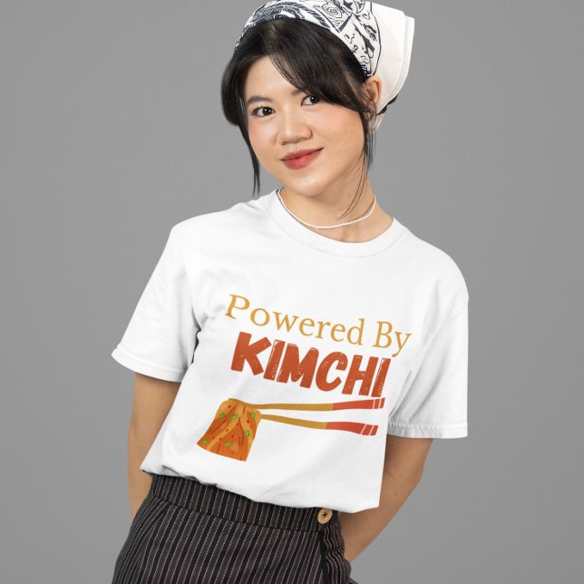 T-shirt Alimenté Par Kimchi (Créateur téléchargé)