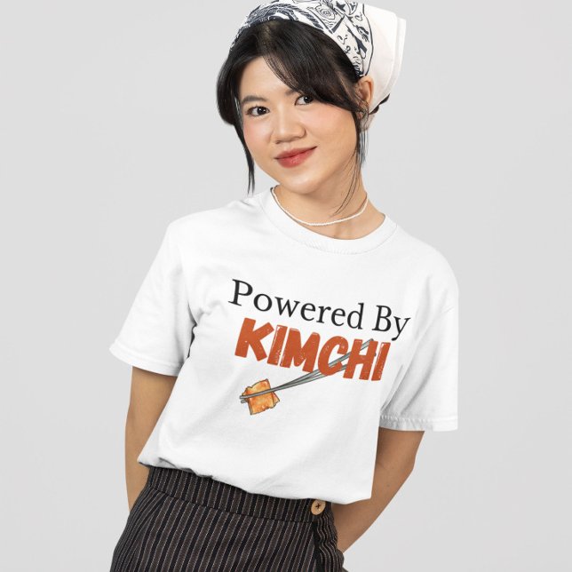 T-shirt Alimenté Par Kimchi (Créateur téléchargé)