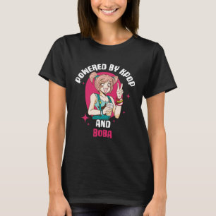 T-shirt Alimenté Par Kpop Et Boba