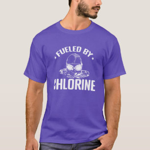 T-shirt Alimenté par la famille de formation sportive de n