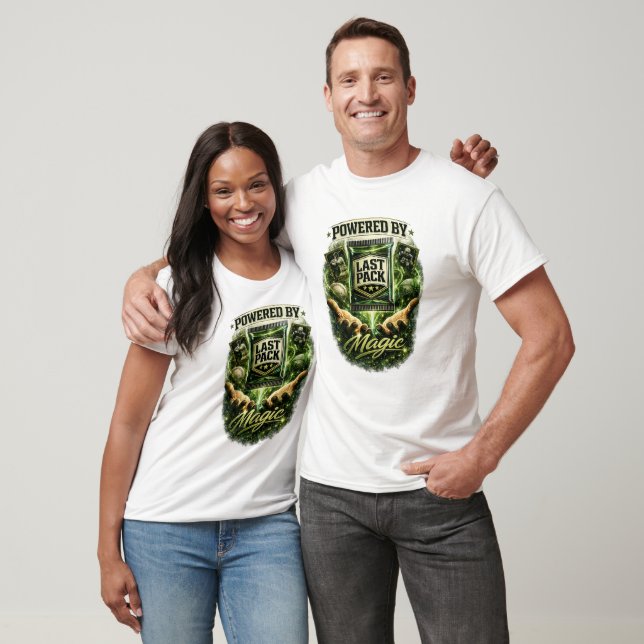 T-shirt Alimenté par Last Pack Magic Collectionneur de Car (Unisexe)