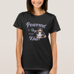 T-Shirt Alimenté par les Chiens & le Vin