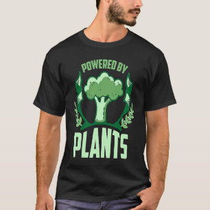 T-shirt Alimenté par les plantes Véganisme Mode de vie à b