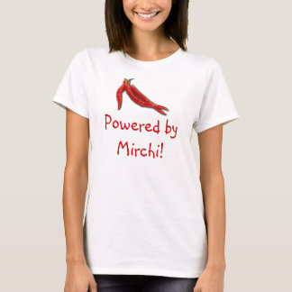 T-shirt Alimenté par Mirchi