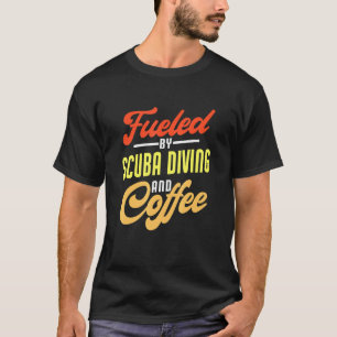 T-shirt Alimenté Par Plongée Sous-Marine Et Plongée Sous-M