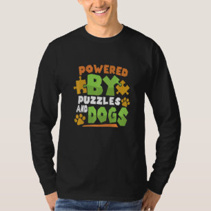 T-shirt Alimenté Par Puzzles Et Chiens Puzzle Puzzler Boar