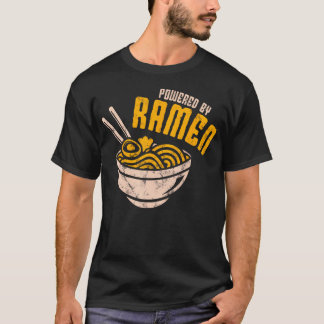 T-shirt Alimenté Par Ramen Japonais Amour Anime Noodles