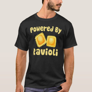 T-shirt Alimenté Par Ravioli Ravioli Alimentation Italienn