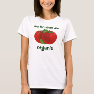 T-shirt Aliments Anciens, Tomate Ancienne Bio Rouge Mûre