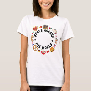 T-shirt Aliments dans le monde