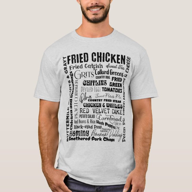 T-shirt Aliments du Sud (Devant)