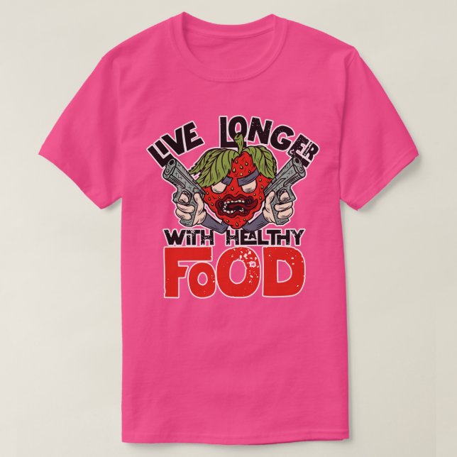 T-shirt Aliments sains (Design devant)