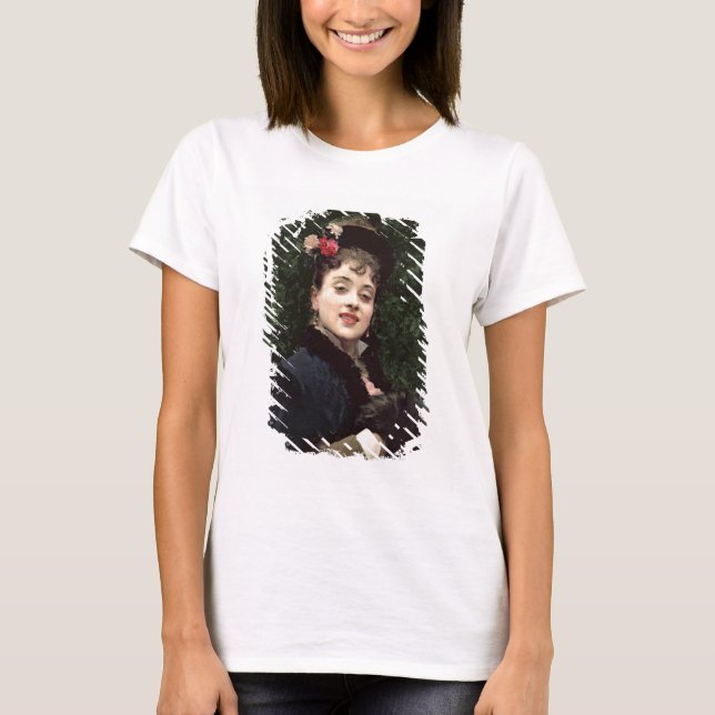 T-shirt Aline Masson, the Artist's Model (oil on panel) (Devant)