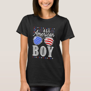 T-shirt All American Boy 4 juillet Patriotic USA Indepen