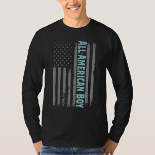 T-shirt All American Boy 4 juillet Vintage American Usa