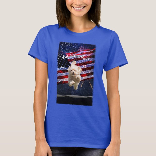 T-shirt All American Ginny (Devant)