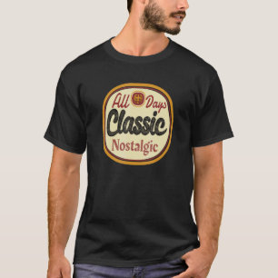 T-shirt All Days Classic Nostalgic les années 70 80s 90s R
