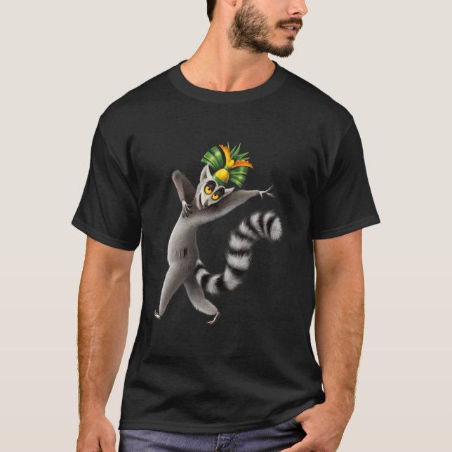 T-shirt All Hail King Julien (Devant)