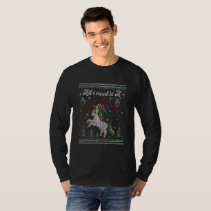 T-shirt All I Need Is A Magical Christmas, Unicorn