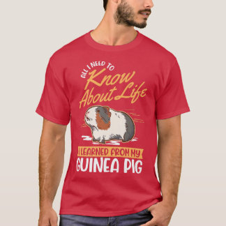 T-shirt All I need to know about life I learned from my Gu