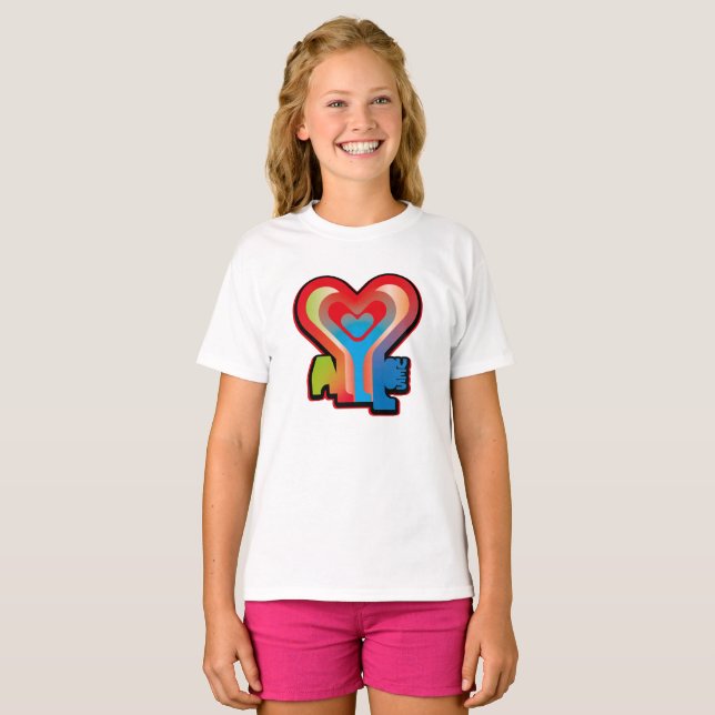 T-SHIRT ALL LOVES  BY MASANSER (Devant entier)