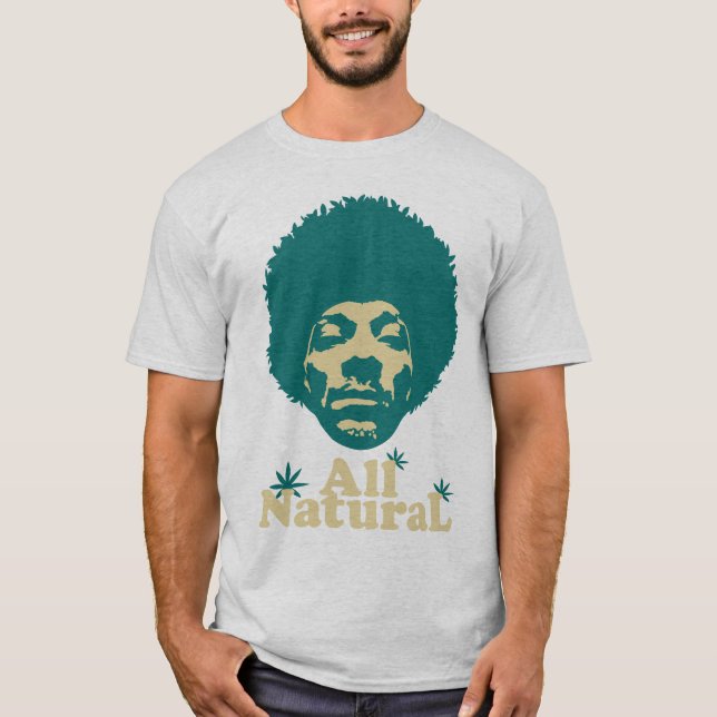 T-shirt All natural groove (Devant)