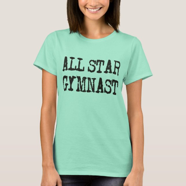 T-shirt All Star Gymnast Ringer Tee (Devant)