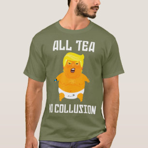 T-shirt All Tea No Collusion Drôle Drag Queen Politique