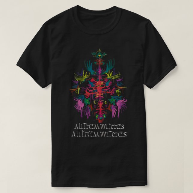 T-SHIRT ALL THEM WITCHES   (1) (Design devant)