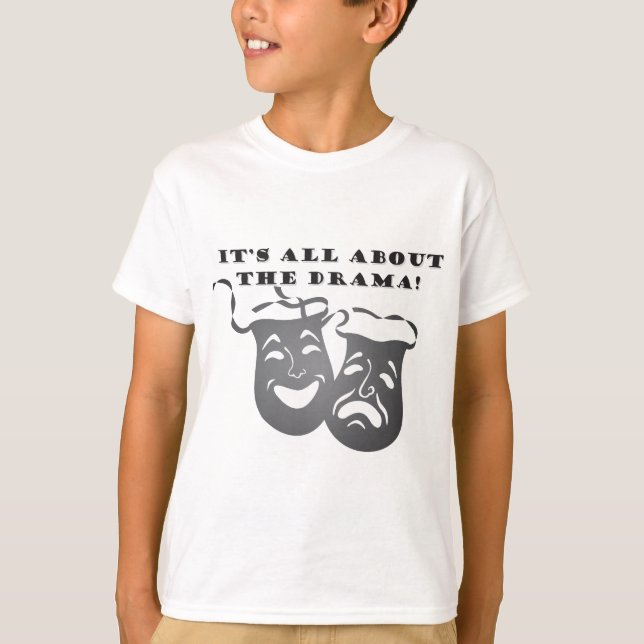 T-shirt AllAboutTheDrama (Devant)