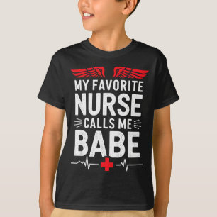 T-shirt Allaitement femme mon infirmière préférée m'appell