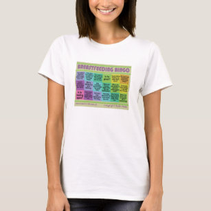 T-shirt Allaiter le bingo-test