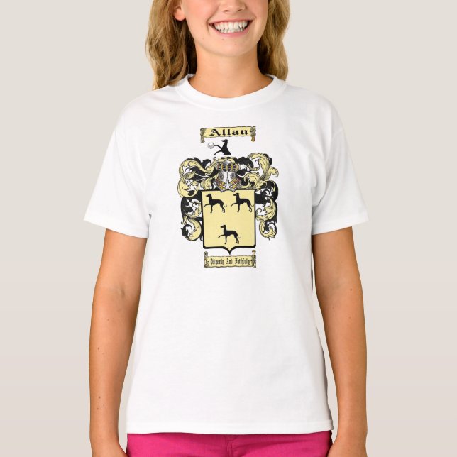 T-shirt Allan (anglais) (Devant)