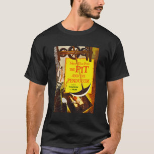 T-shirt Allan Poe Pit Et Pendulum Halloween Horror Film