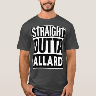 T-shirt Allard Nom Droit En Dehors Allard